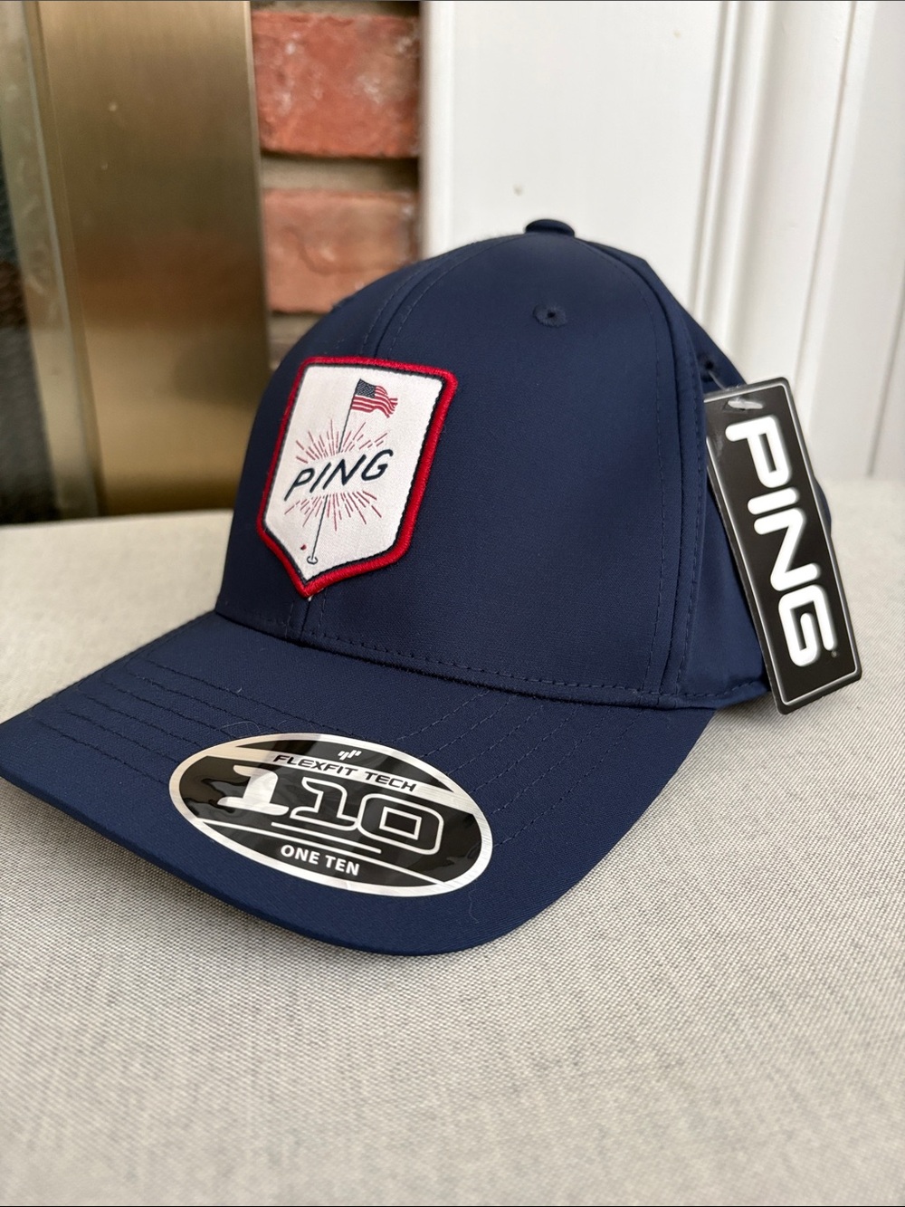 NEW NWT PING Old Glory Cap Navy Blue